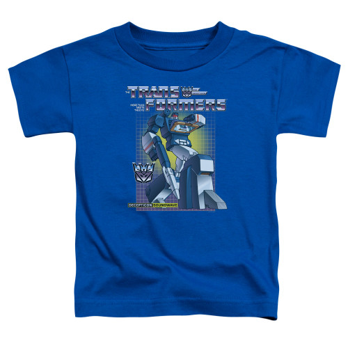 Transformers Soundwave Toddler T-Shirt Royal Blue