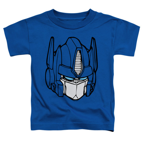 Transformers Optimus Head Toddler T-Shirt Royal Blue