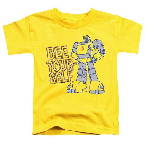 Transformers Bee Yourself Toddler T-Shirt Yellow