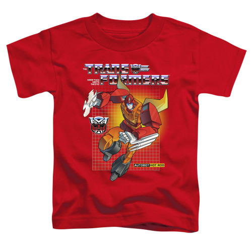 Transformers Hot Rod Toddler T-Shirt Red
