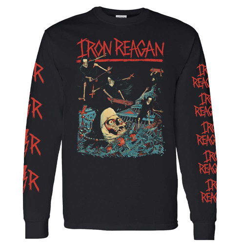 Iron Reagan Grinding Nuns Long Sleeve T-Shirt