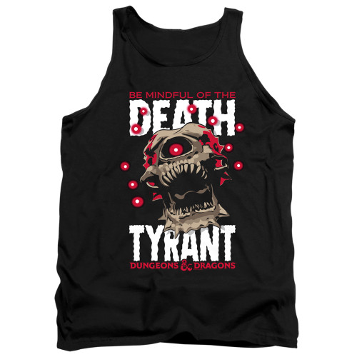 Dungeons and Dragons Death Tyrant Adult Tank Top Black