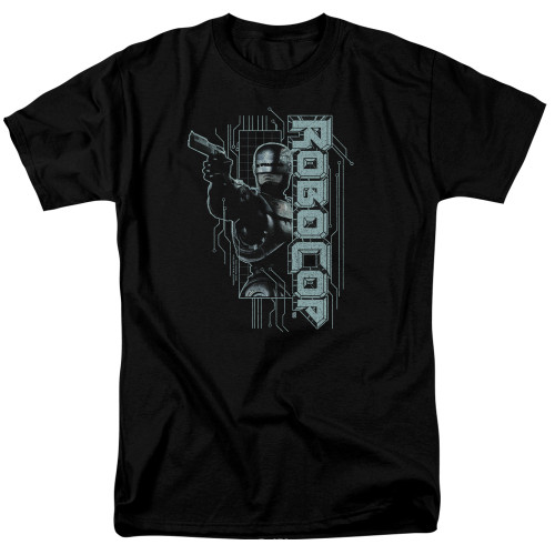 Robocop Murphy Split Adult 18/1 T-Shirt Black