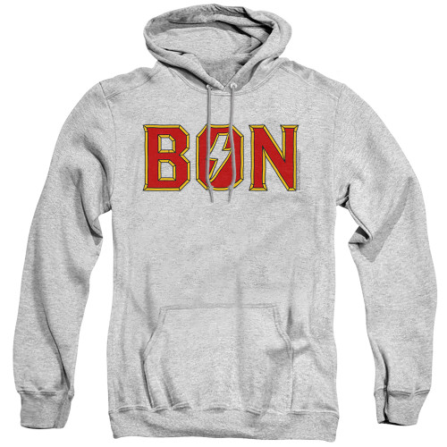 Bon Scott AC/DC Bon Adult Pullover Hoodie Sweatshirt Athletic Heather Bon Scott AC/DC Bon Adult Pullover Hoodie Sweatshirt Athletic Heather