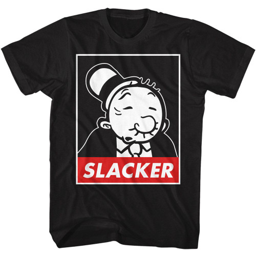 Popeye Wimpy Slacker Black T-Shirt