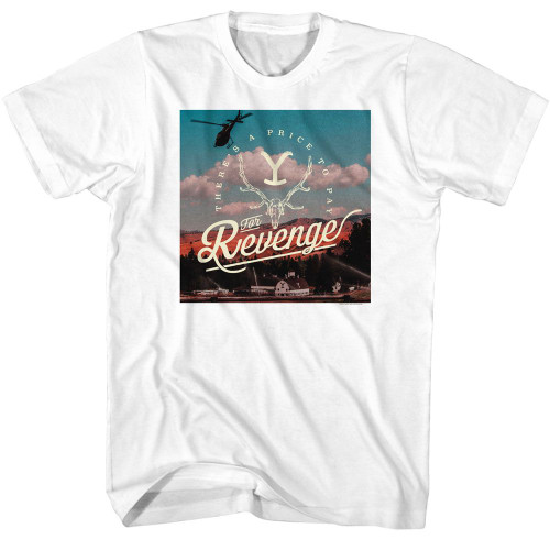 Yellowstone Price For Revenge White T-Shirt