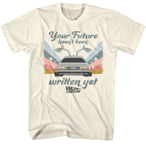 Back to the Future Your Future Natural T-Shirt