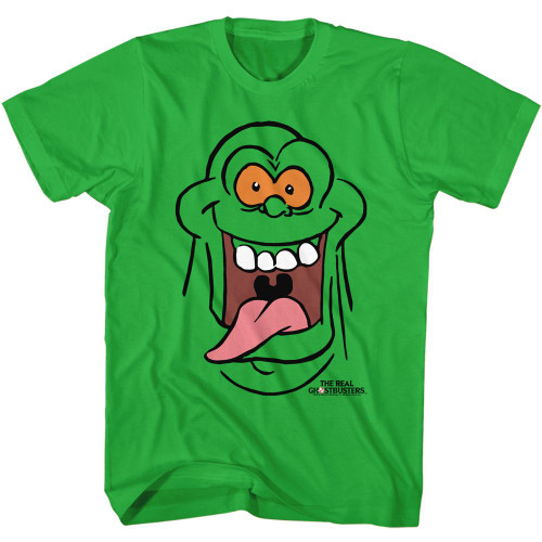 The Real Ghostbusters Slimer Face Kelly T-Shirt