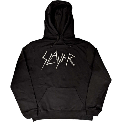 Slayer Unisex Pullover Hoodie Sweatshirt Scratchy Logo