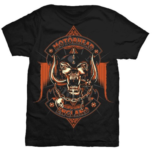 Motorhead Unisex T-Shirt Orange Ace