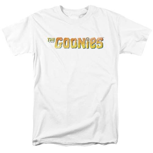 The Goonies Logo Adult T-Shirt White