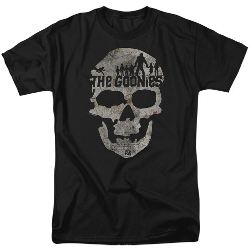 The Goonies Skull 1 Adult T-Shirt Black