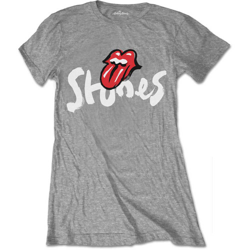 The Rolling Stones Women's T-Shirt No Filter Brush Strokes