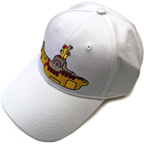 The Beatles Unisex Baseball Hat Cap Yellow Submarine (White)