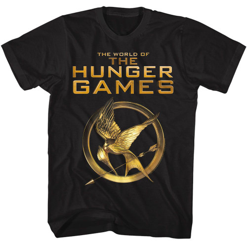 The Hunger Games The World Of The Black T-Shirt