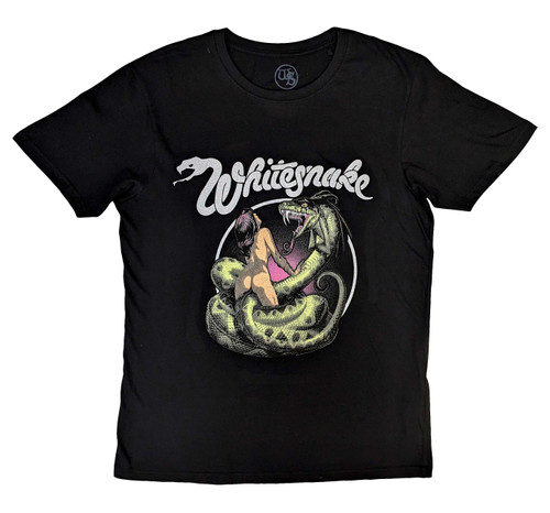 Whitesnake Unisex T-Shirt Donnington Snake