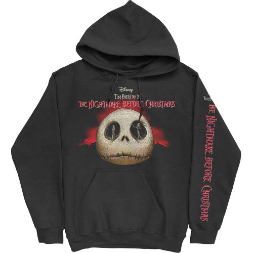 Disney Unisex Pullover Hoodie Jack Skull Eyes