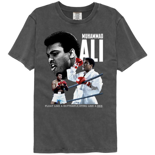 Muhammad Ali Float Like Pepper Comfort Color T-Shirt