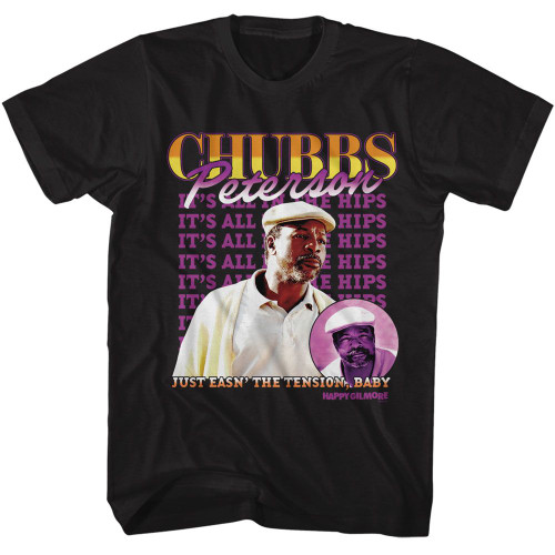 Happy Gilmore Just Easin The Tension Baby Black T-Shirt