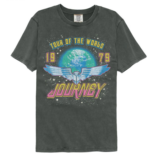 Journey Tour Of The World Pepper Comfort Colors T-Shirt