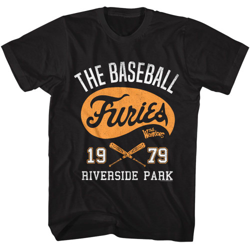 The Warriors Baseball Furies Black T-Shirt