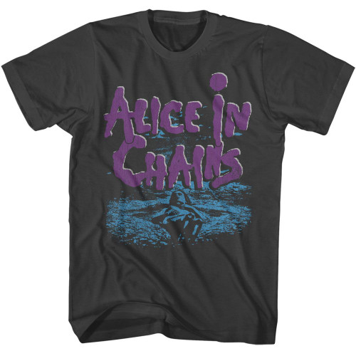T-shirt Officiel Alice In Chains – Motif 'Unplugged Dog' – Noir, Coupe Unisexe – 100% Coton – Tailles S à XXL