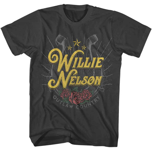 Willie Nelson Horseshoe Smoke T-Shirt