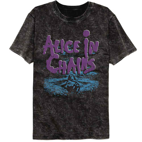 Alice In Chains Dirt Mineral Wash Black T-Shirt
