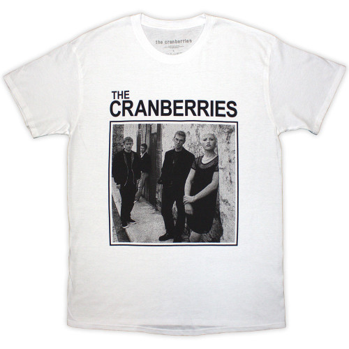The Cranberries Unisex T-Shirt Square Photo (White)