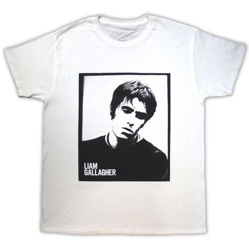 Oasis Unisex T-Shirt Noel & Liam Boxed Photo Black