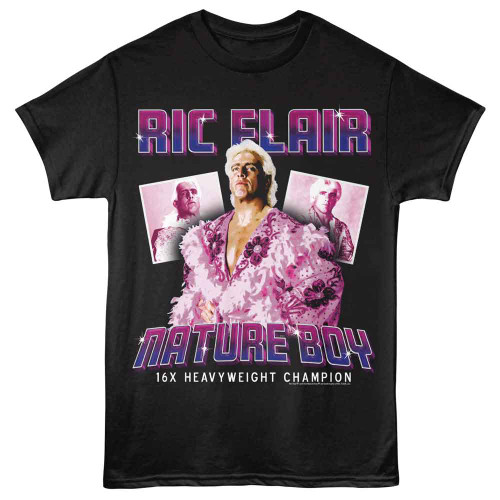 Ric Flair Nature Boy Gradient Black T-Shirt
