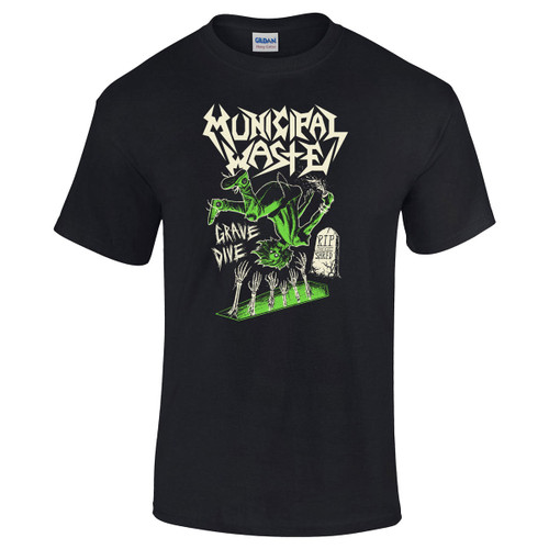 Municipal Waste Glow Grave Dive T-Shirt