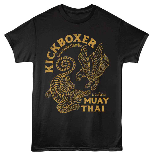 Kickboxer Tiger Eagle 2 Black T-Shirt