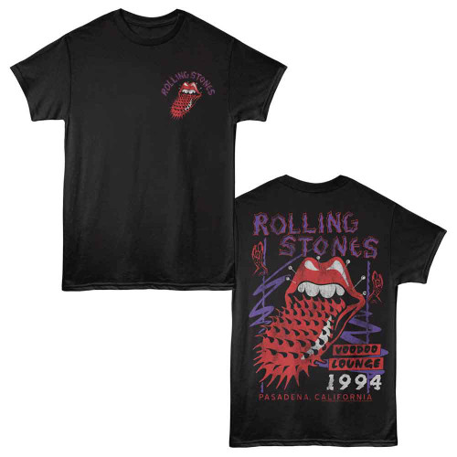 Rolling Stones Voodoo Lounge F/B Black T-Shirt