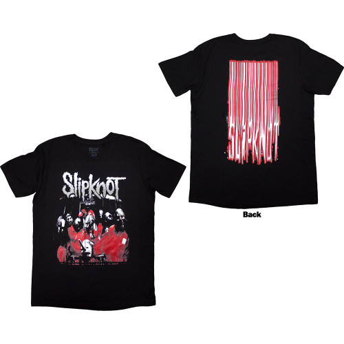 Slipknot Unisex T-Shirt Barcode (Back Print)