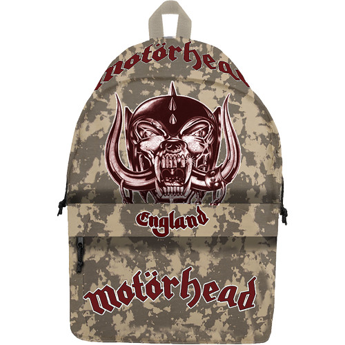 Motorhead Daypack England White