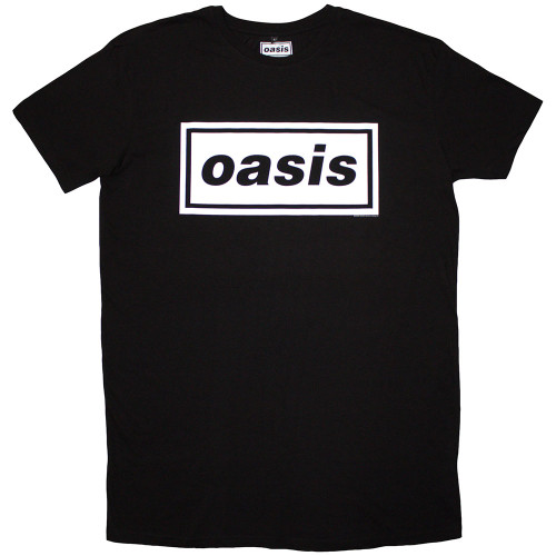 Oasis Women's T-Shirt Dress Decca Logo (Black)