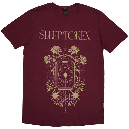 Sleep Token Unisex T-Shirt Caramel (Maroon Red)
