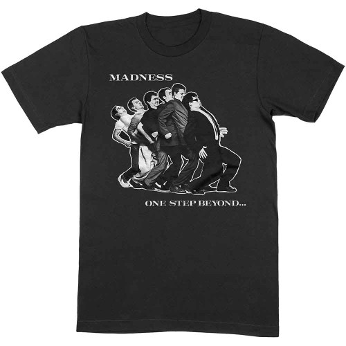 Madness Unisex T-Shirt One Step Beyond (Black)