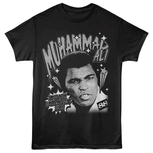 Muhammad Ali Make Medicine Sick Black T-Shirt