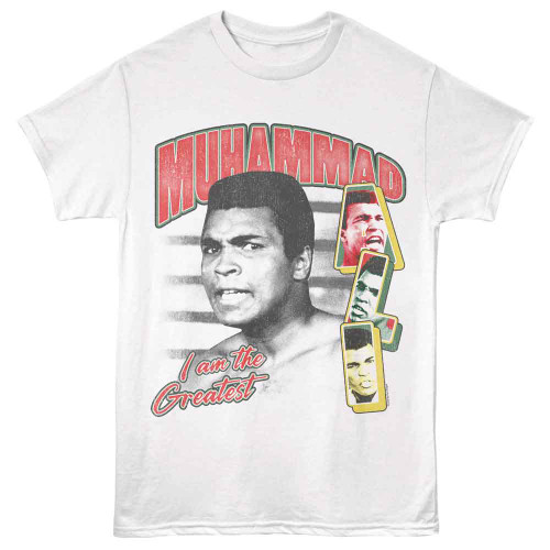 Muhammad Ali Letters White T-Shirt