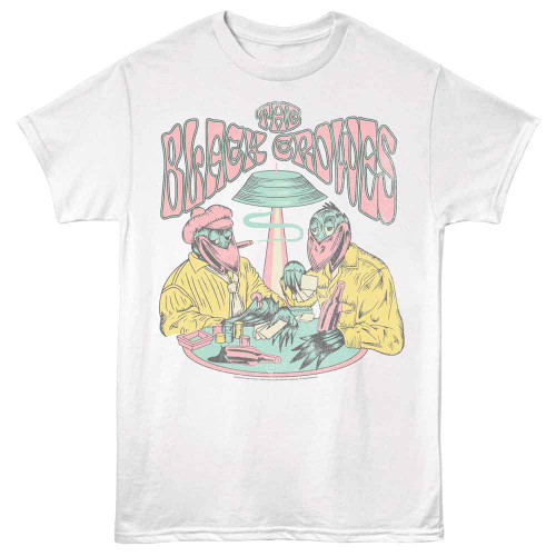 The Black Crowes Pastel Poker White T-Shirt