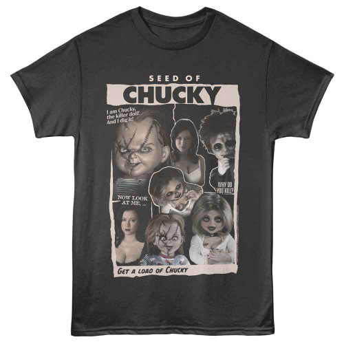 Chucky Child's Play And I Dig It Smoke T-Shirt