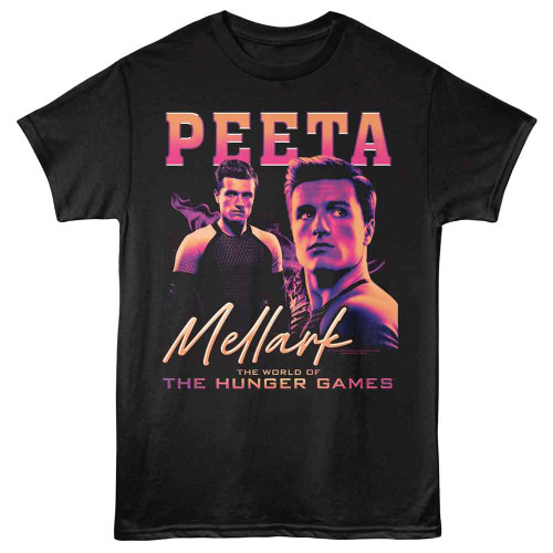 Hunger Games Sunset Peta Black T-Shirt