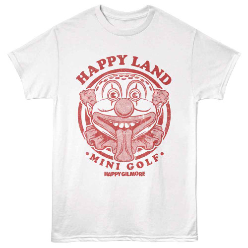 Happy Gilmore Mini Golf Clown White T-Shirt