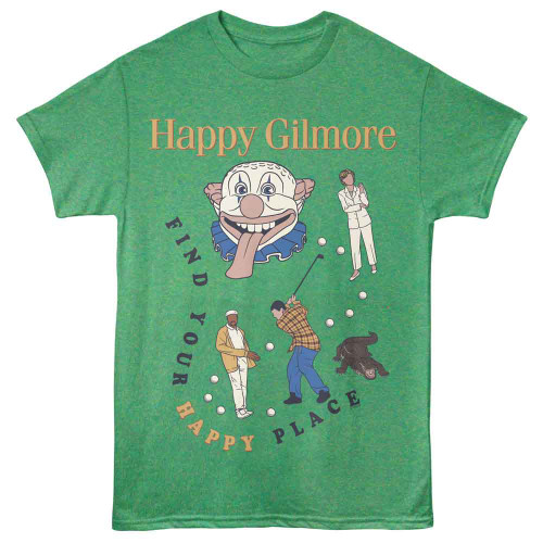 Happy Gilmore Happy Place Kelly Heather T-Shirt