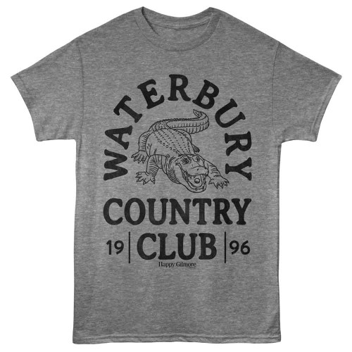 Happy Gilmore Waterbury Country Club Graphite Heather T-Shirt