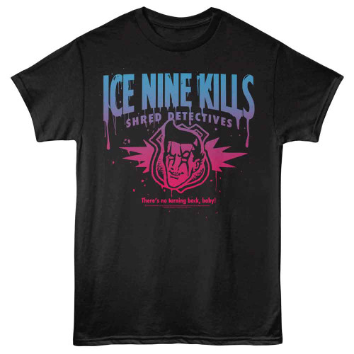 Ice Nine Kills Shred Detectives Black T-Shirt