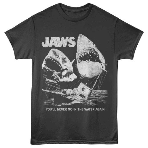 Jaws Movie Stills Smoke T-Shirt