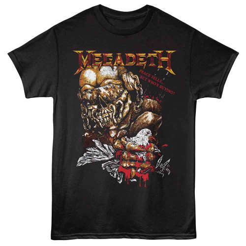 Megadeth Peace Sells Black T-Shirt